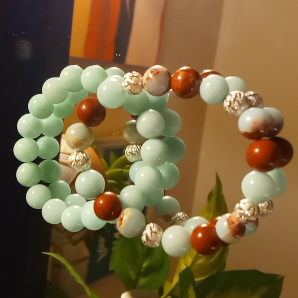 2pc. set 10mm beads